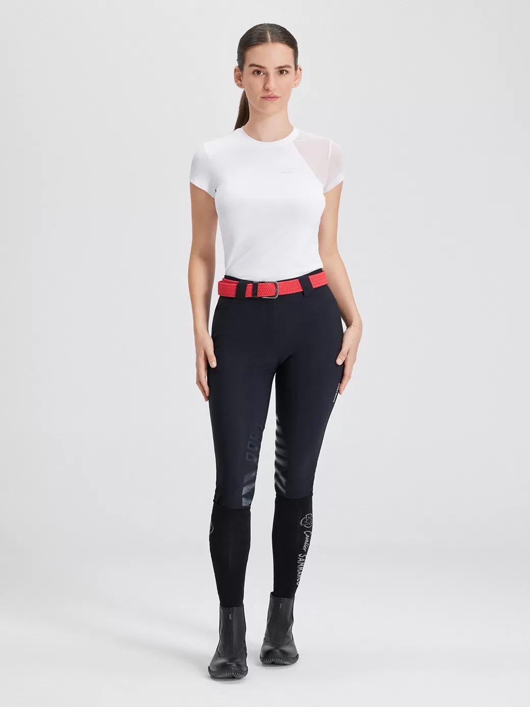 Bella White Kadın Tech T-Shirt