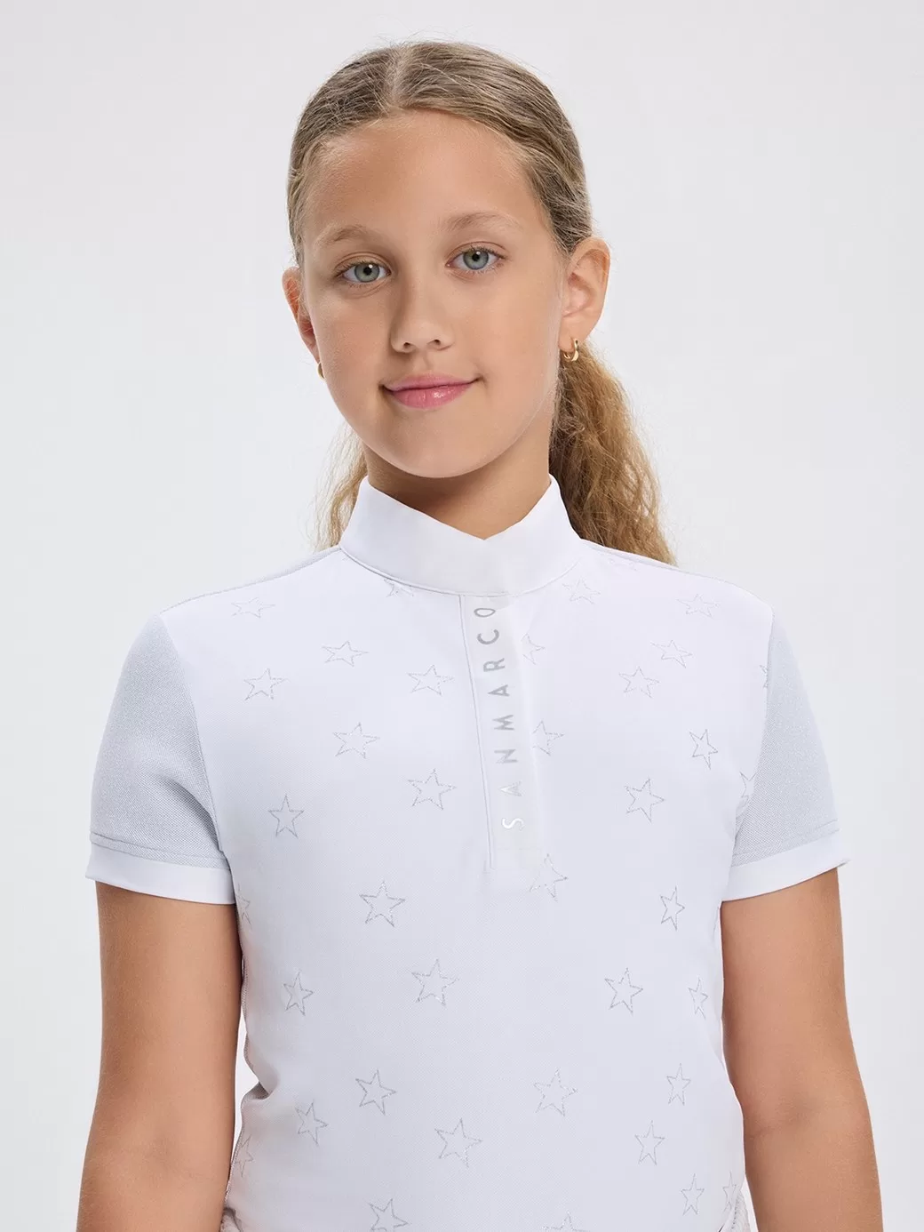 Silver Star Silver Kız Çocuk Kısa Kol Yarışma Polo