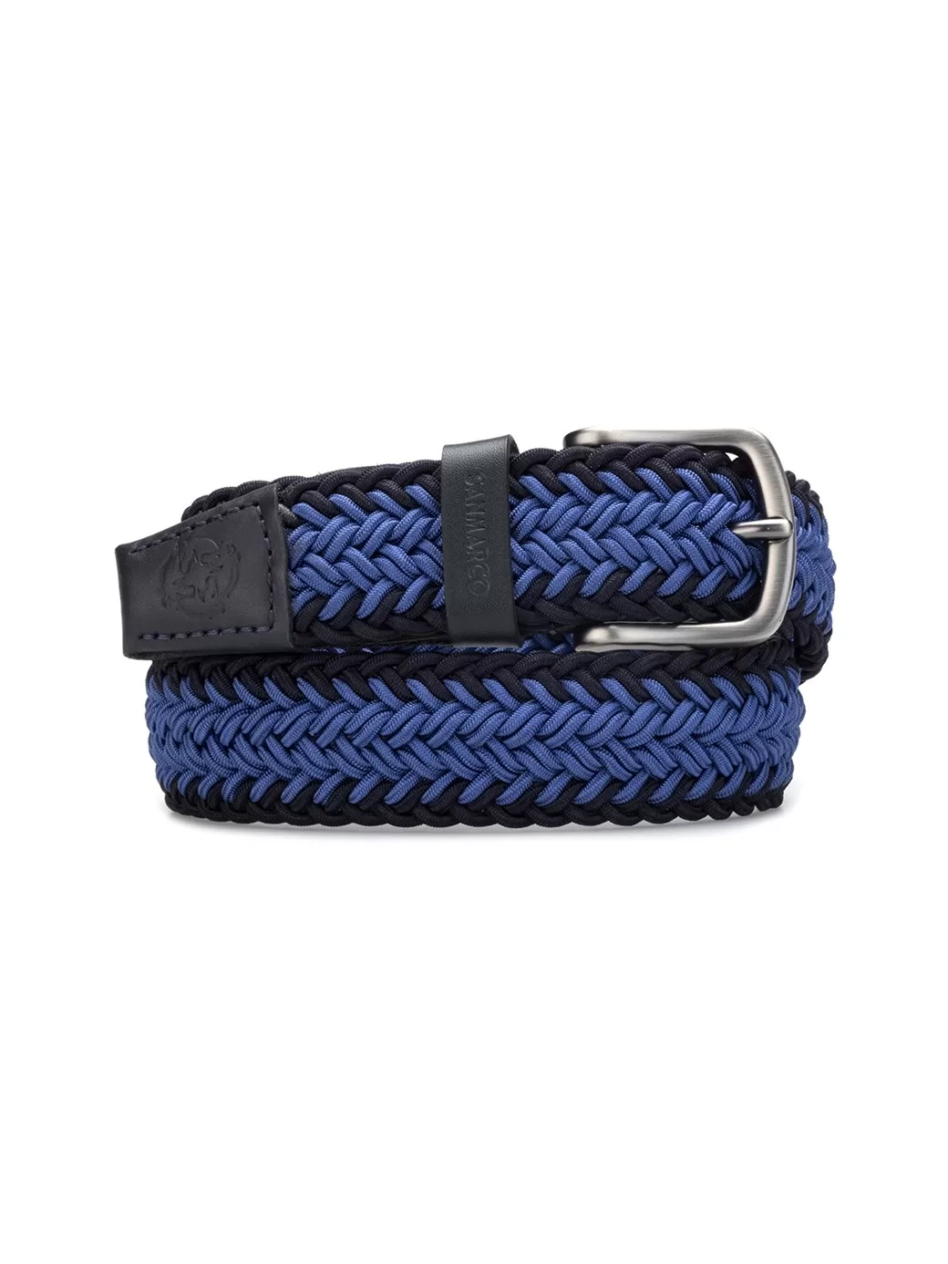 Santiago Ocean Blue/Black Örgü Kemer